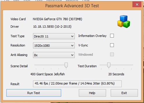  passmark ekran kartı test sıralaması