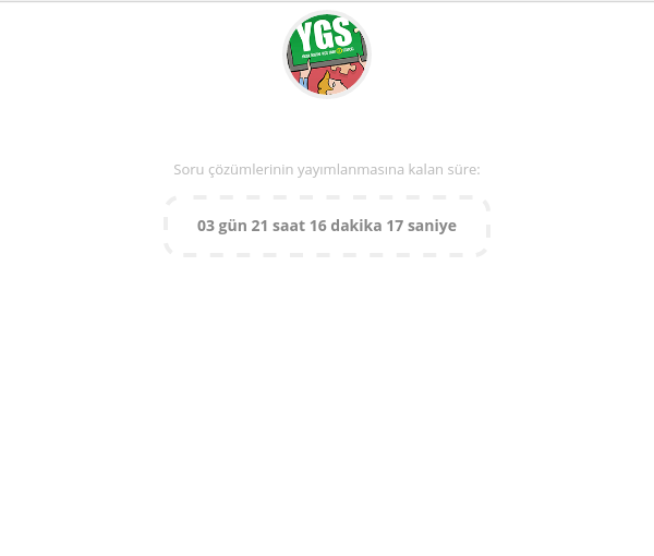  FEM ZAMAN YGS DENEME SINAVI - - 2 GİR