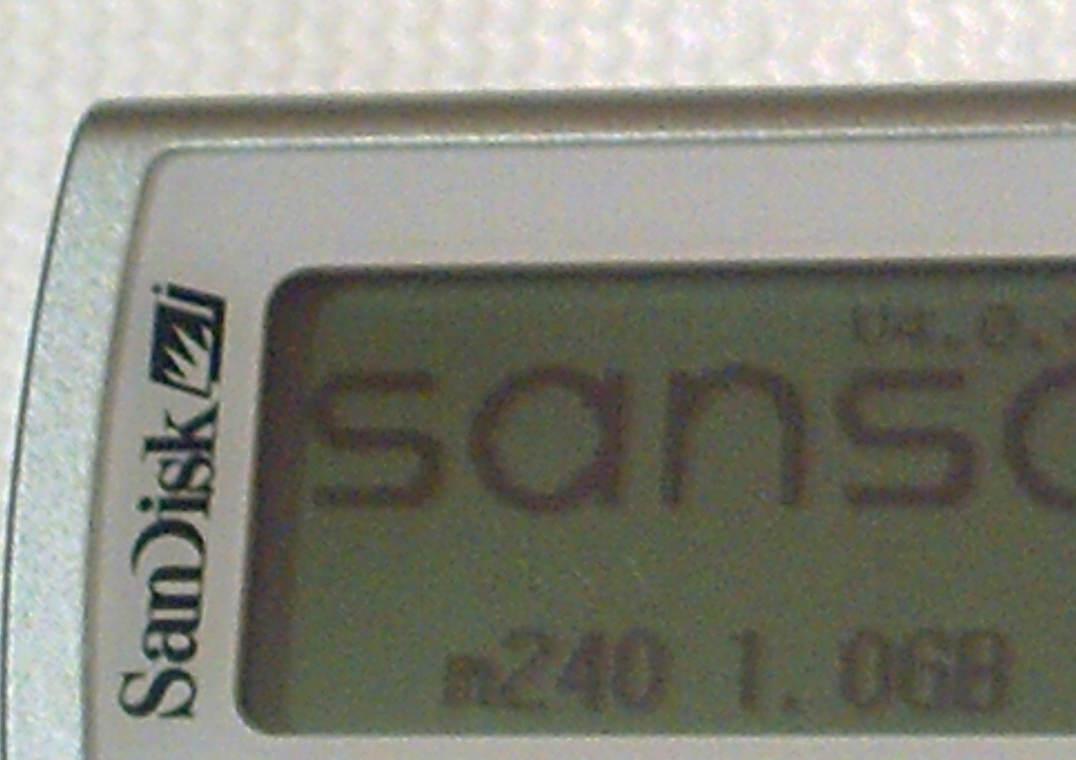  Sandisk m240 Yardım...