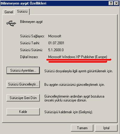  Yazıcım bilgisayar tarafından tanınmıyor...(Çözüldü)