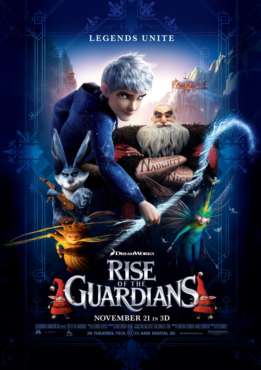  Rise of the Guardians (2013) | Hugh Jackman - Jude Law