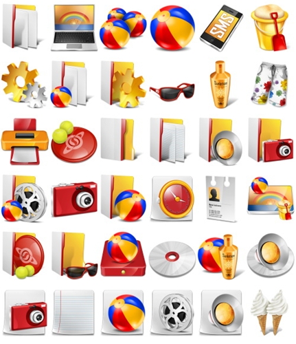  Simgeler, Pngler, Fare İşaretçileri (Icons, Pngs, Cursors)