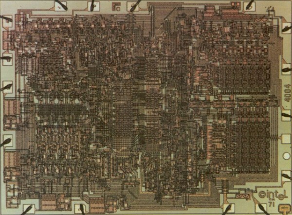 Dünyanın ilk ticari mikro işlemcisi Intel 4004, 40 yaşını doldurdu
