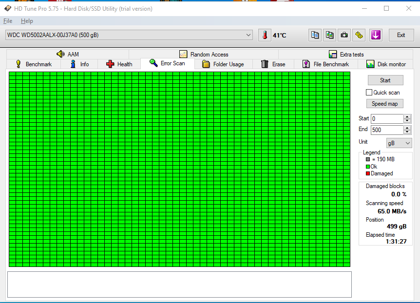 Satılık 500 GB HDD (taş gibi)