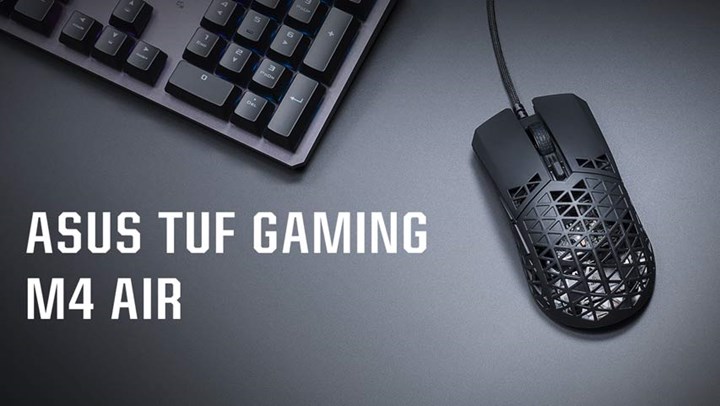 Asus hafifliğe odaklı TUF Gaming M4 Air faresini duyurdu