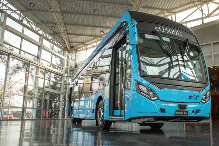 Mercedes-Benz’in elektrikli otobüs şasisi EO500 U Türkiye’de geliştiriliyor