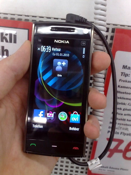  Nokia X6 ayrıntılı incelemem ve 5800 ile karşılaştırma