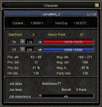  SATILDI - ERiDANUS # JaKaMeN_2 # 120 LvL # EU # WiZARD-CLERiC