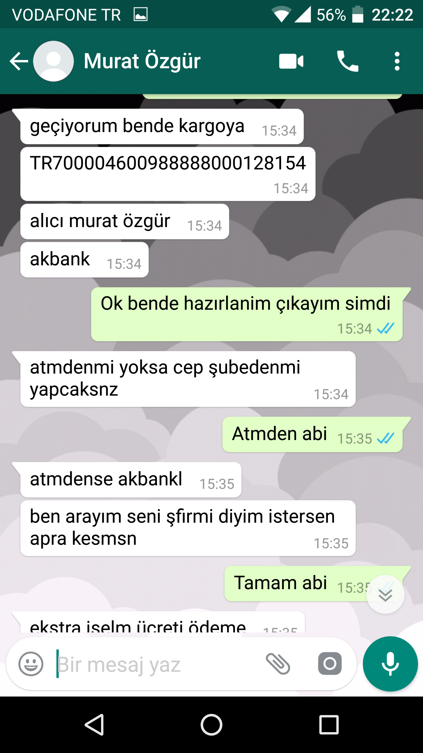 Ben bir kere dolandırıldım. Peki siz Ben bir kere dolandırıldım. Peki siz