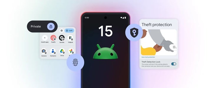 Android 15, Pixel telefon ve tabletler için kullanıma sunuldu