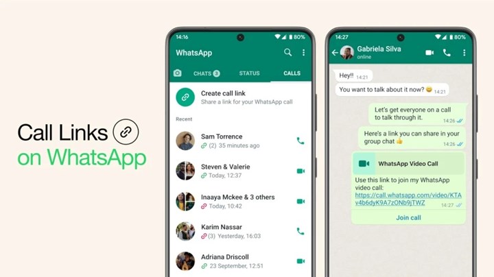 WhatsApp'ta görüşmelere link ile katılabilme özelliği geliyor