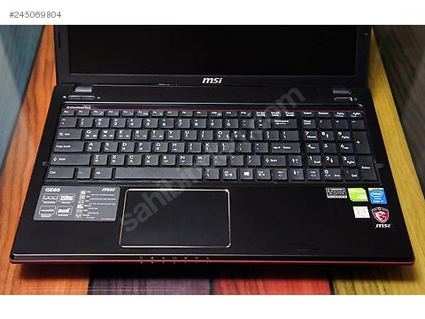  ŞOK! 1900 TL! MSI GE60  i7 4700MQ - GTX 765M - 16GB 1600Mhz ddr3 - 1 TB HDD