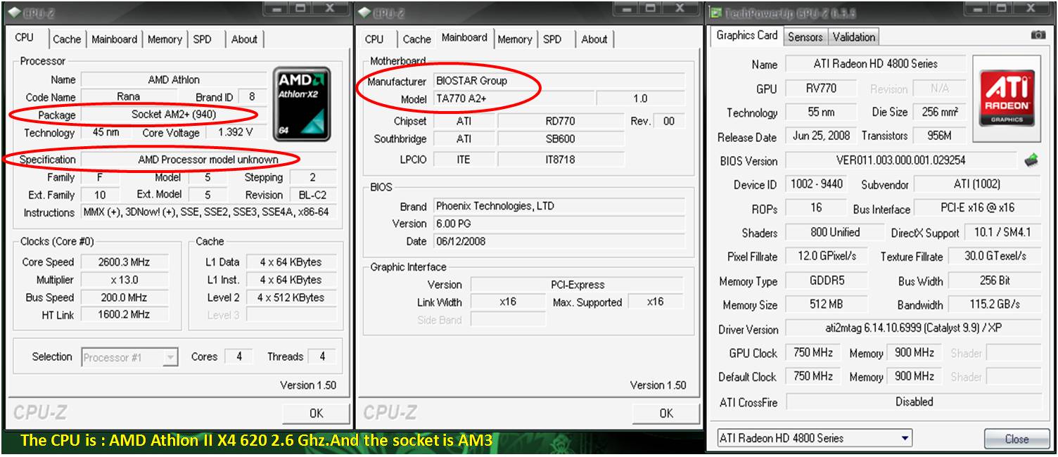  AMD Athlon II X4 bi bakın PLS