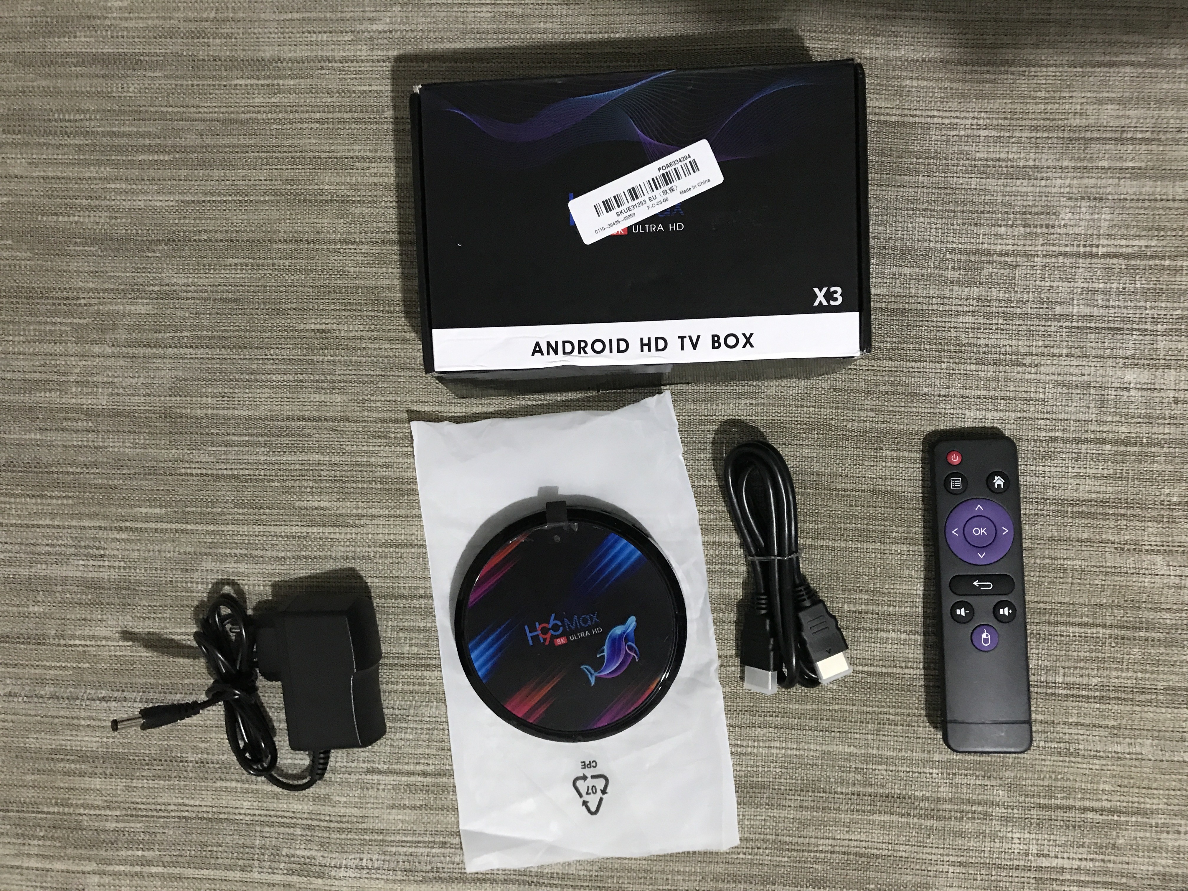 SATILDI... h96 max x3 (S905X3) tv box