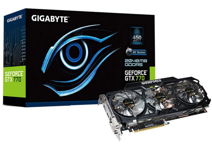  GIGABYTE GTX 770 WindForce 3x satışa çıkmış haftaya stoktaymış.