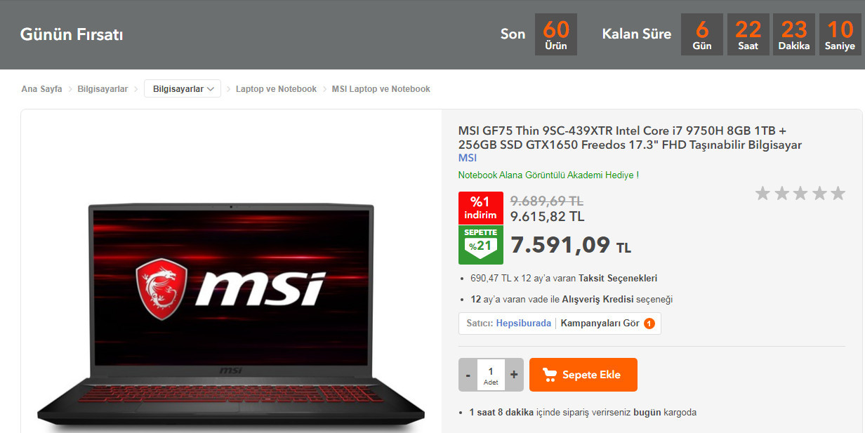 MSI GL65 alınırmı