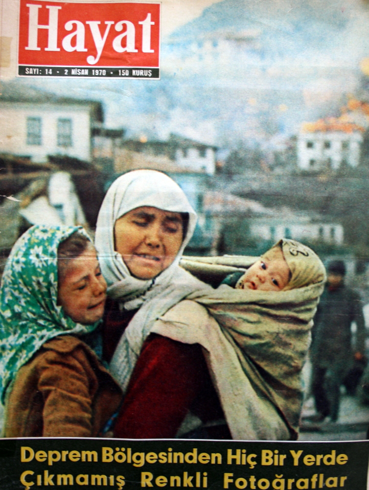  28 Mart 1970 Kütahya Gediz Depremi