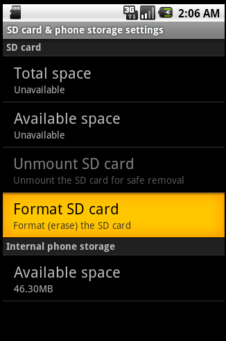  Telefon Sd Kartı Görmüyor
