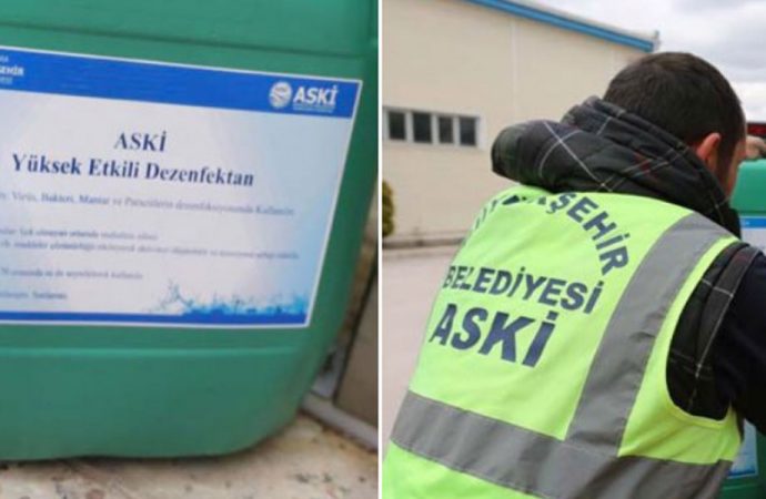 Ankara Büyükşehir Belediyesi Kendi Dezenfektanını Üretti