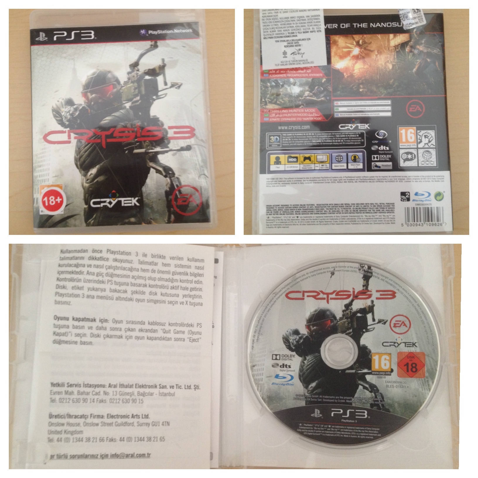  PS3 | PES 13 , CRYSIS 3 SATILMIŞTIR