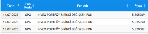 Yatırım Fonları+BES Fonları (ANA KONU)