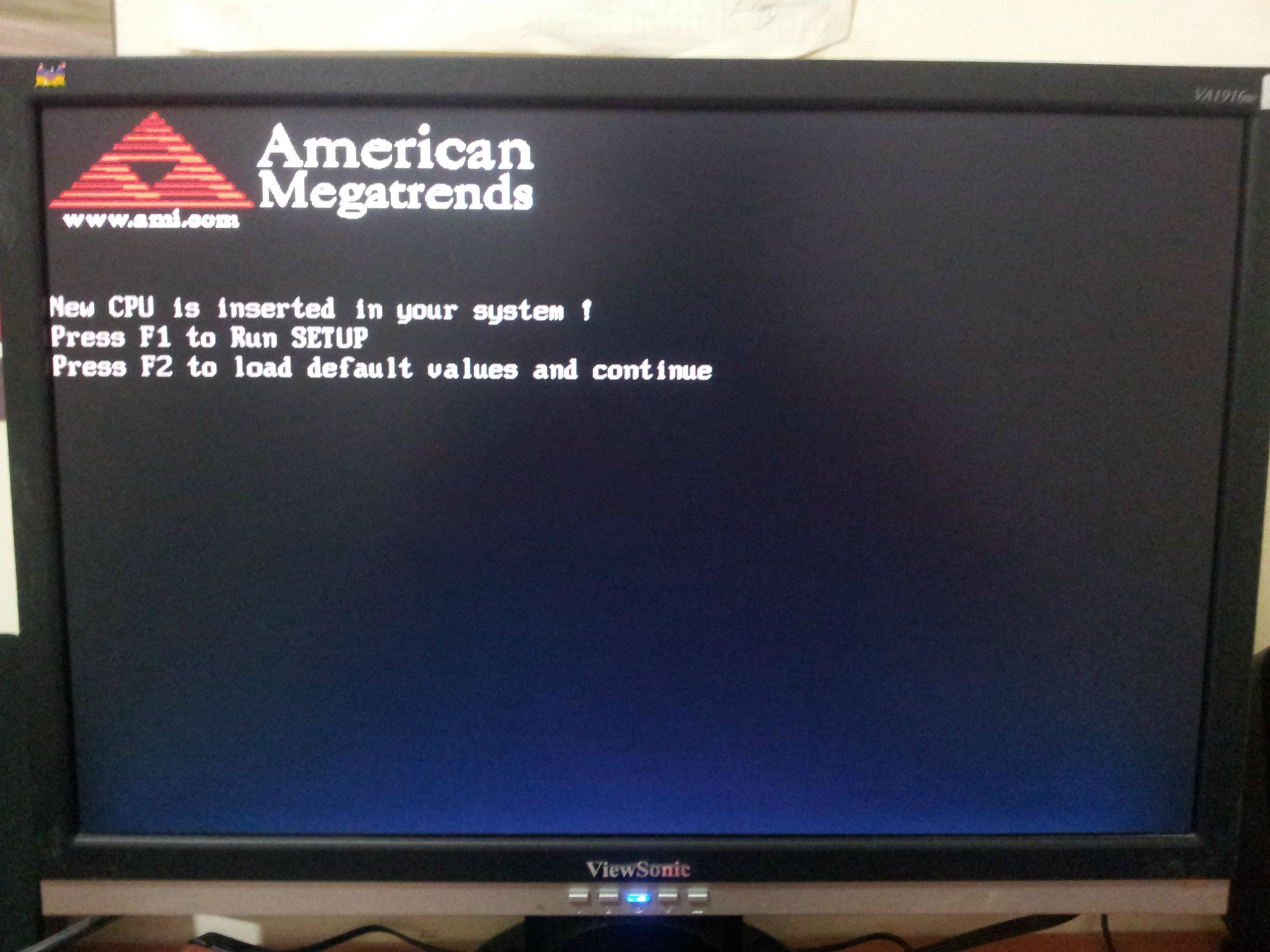 Error loading model. Error loading operating System Windows XP.
