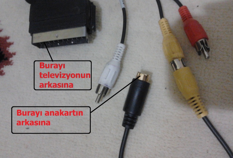  Pc ekranını tv ye nasıl verilir