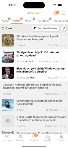 DH iOS uygulaması güncellendi: Dinamik Fontlar ve daha fazlası