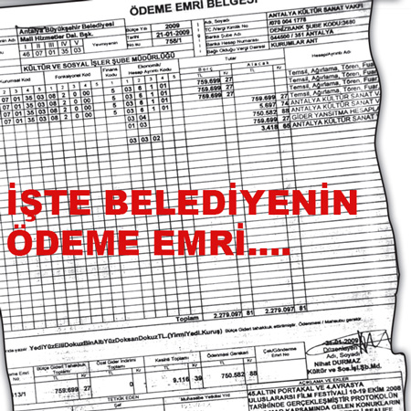 Antalya Belediyesinde Büyük Yangın