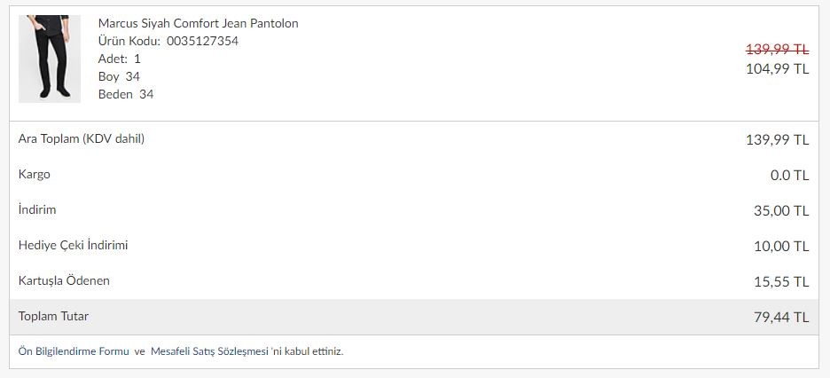 Mavi.com kombo