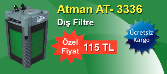  Akvaryum Dış Filtre 110 TL