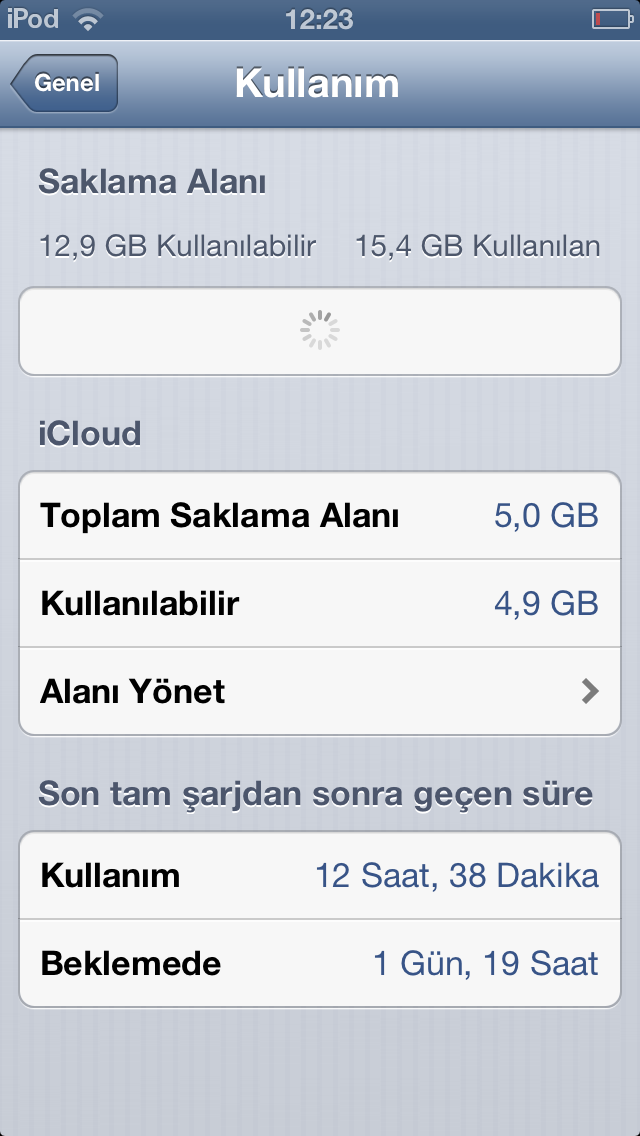  iPod Touch 5g Pil Dayanıklığı