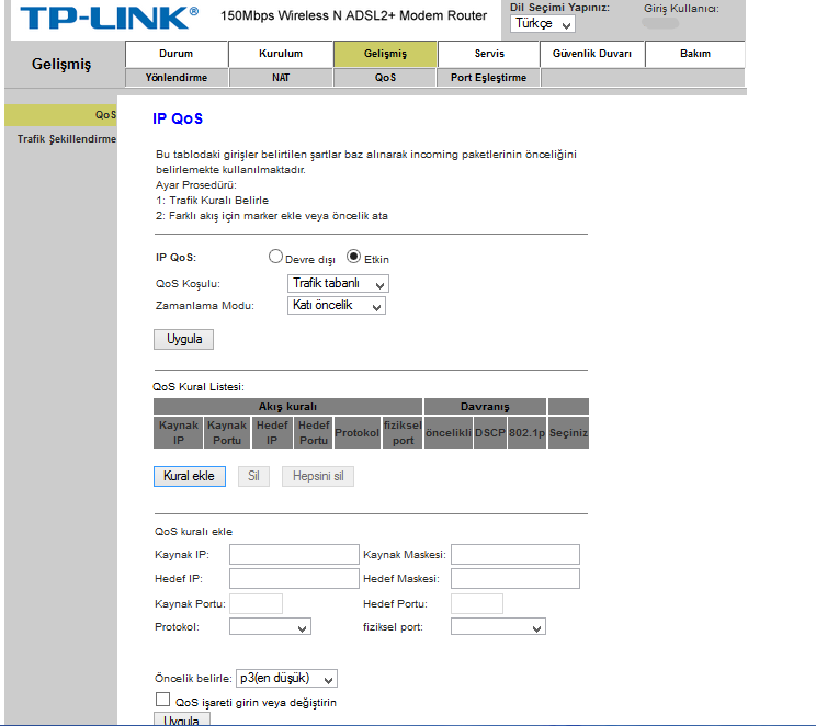  SİZ SORUN TP-LINK CEVAPLASIN