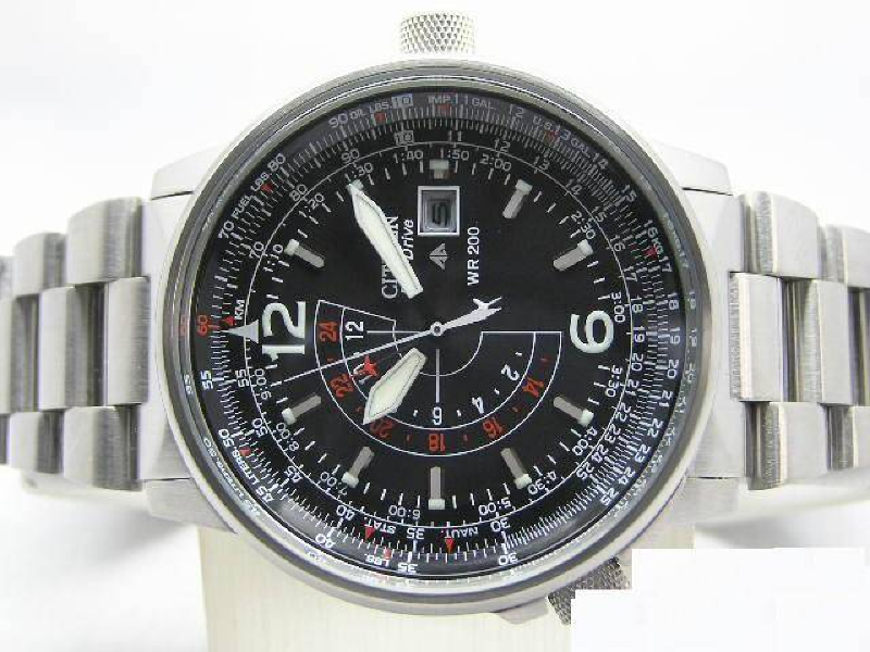  CITIZEN PILOT PROMASTER EcoDrive Saat (Fotolu)