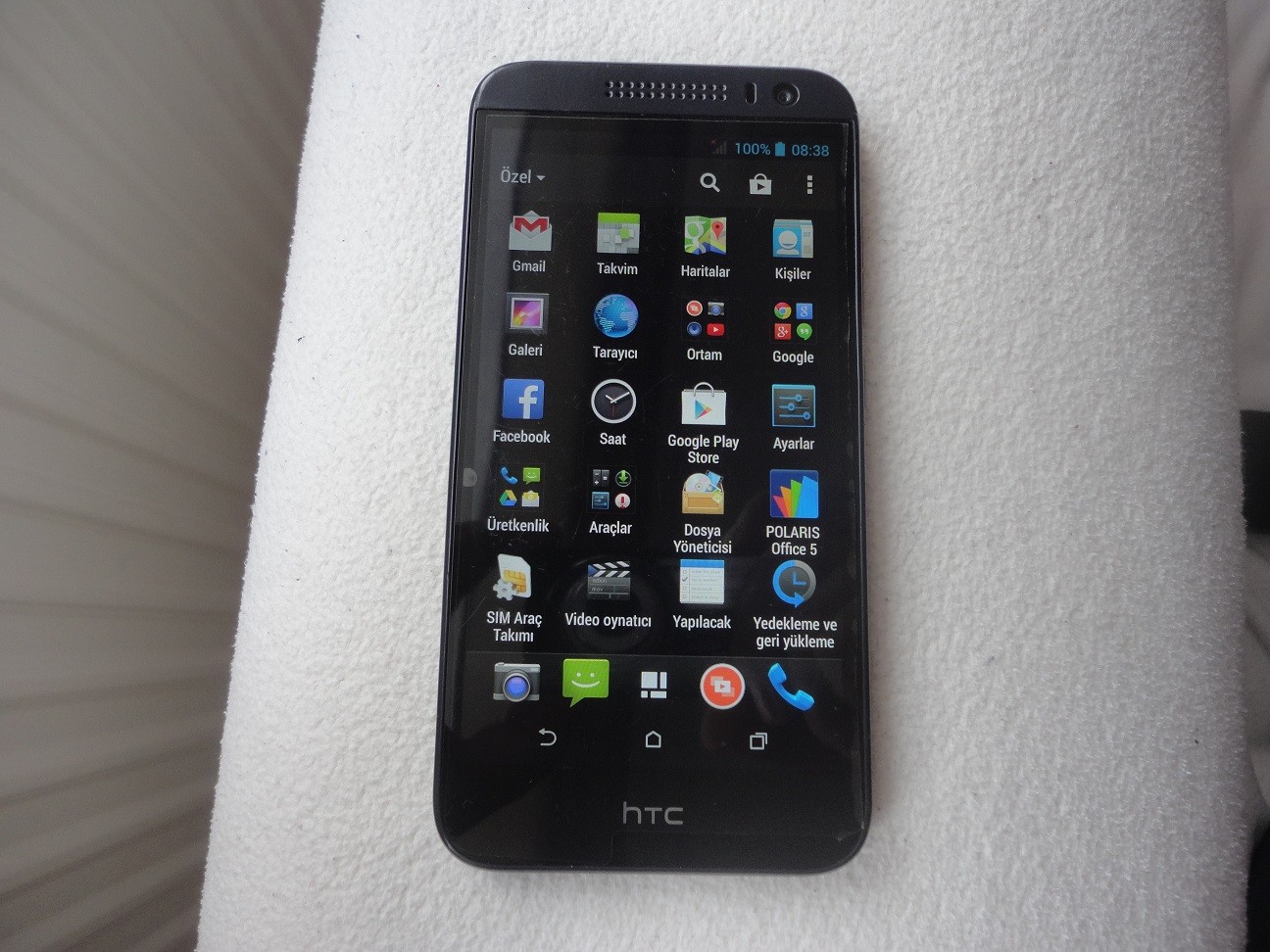  HTC 616 ÇİFT HATLI KVK GARANTİLİ TERTEMİZ 550 TL TAKASLI