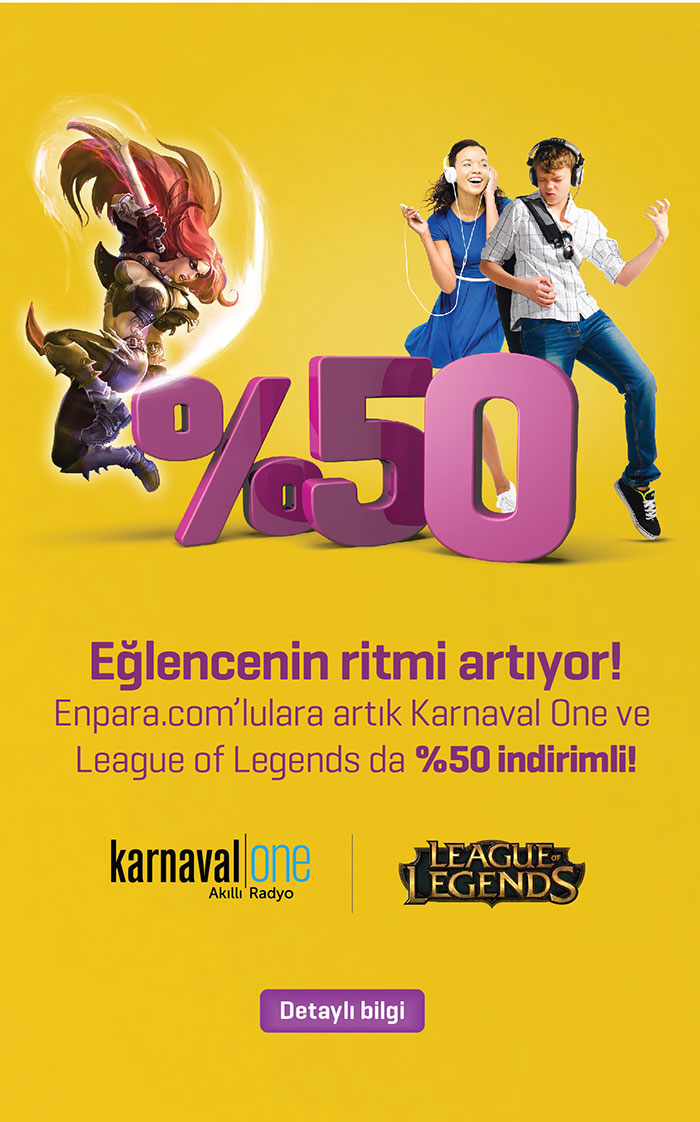  League of Legends artık %50 indirimli!