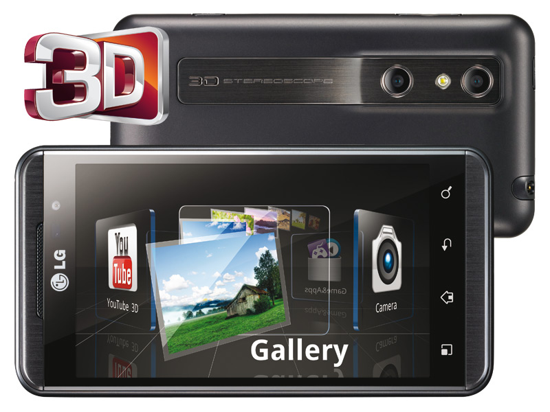  LG Optimus 3D sıfır 1089TL