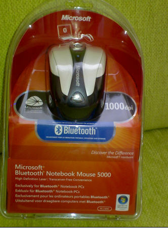  Microsoft Bluetooth Notebook Mouse 5000