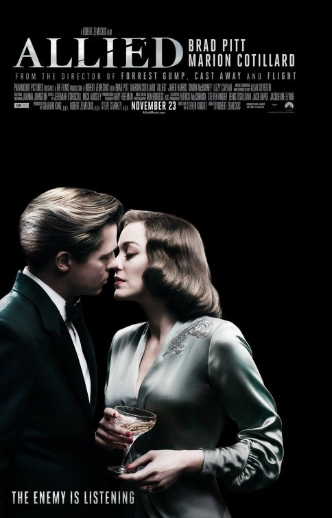  Müttefik (Allied) , Brad Pitt ve Marion Cotillard