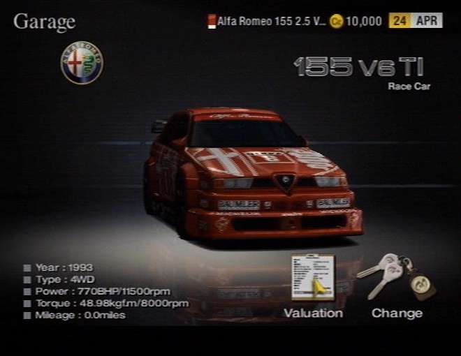  Alfa Romeo 155 V6 TI DTM