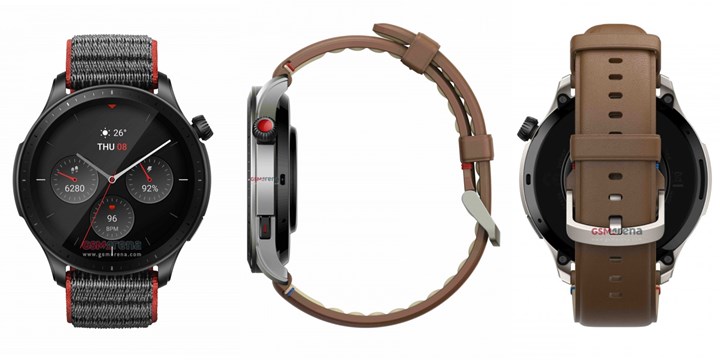 Amazfit GTR 4 ve GTS 4'ün yüksek kaliteli fotoğrafları ortaya çıktı