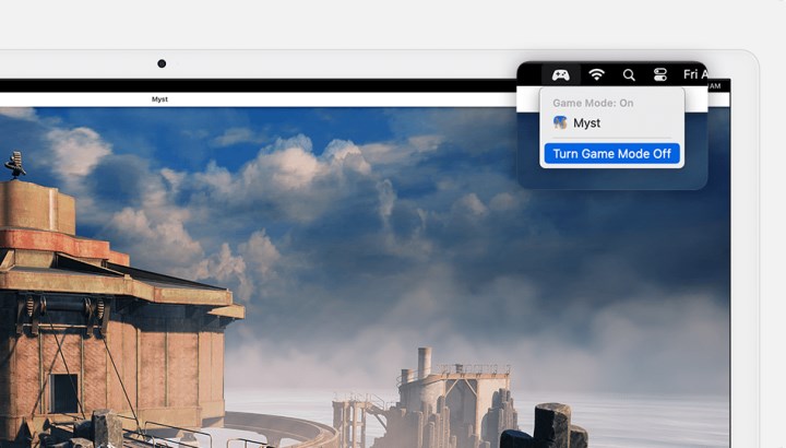 MacOS Sonoma'da oyun modu nasıl açılır ve kapatılır?