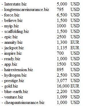  İhtiyaçtan satılık. Bu fiyata bu domainler kaçmaz.