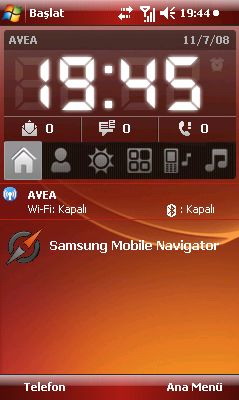  SAMSUNG OMNIA SGH-i900 Program Tema ve Freamware Yazılım