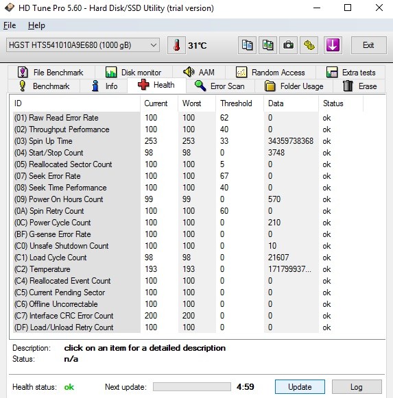  Laptop özellikleri yüksek ama çok yavaş açılıyor. HDD testi yapmak istiyorum HELP!