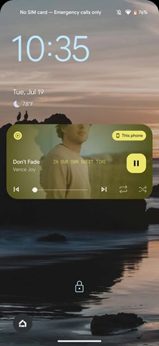 YouTube Music, Android 13 için medya kontrollerini yeniden tasarladı