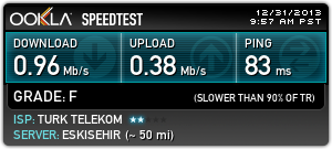  *-*-*Speedtest Verilerimizi paylaşalım*-*-*