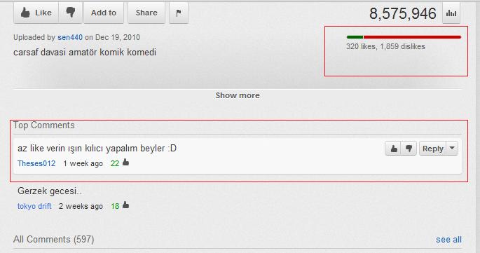  Gördüğünüz En Komik Youtube Yorumları