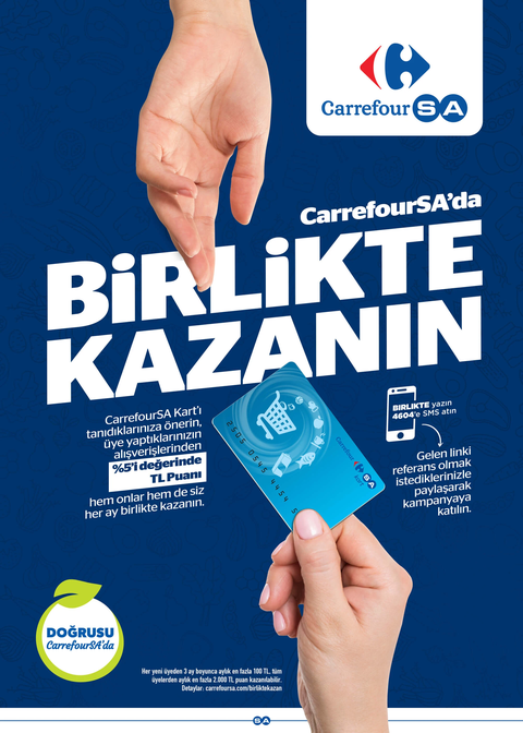 CarrefourSa Kart'la; indirimi yakala