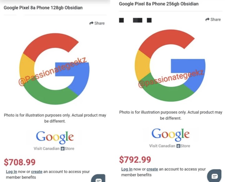 Google Pixel 8a'nın fiyatı sızdırıldı: Pixel 7a'dan yüzde 18 daha yüksek